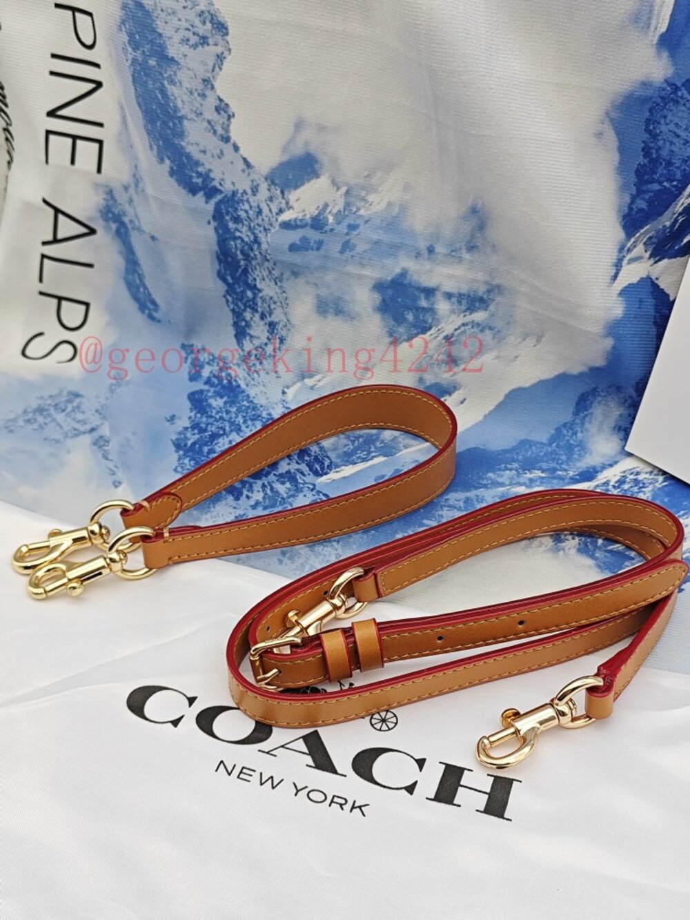 Coach Teri Shoulder Bag In Signature Denim - Picture 11 of 12